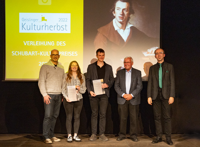 Abschlussveranstaltung Kulturherbst mit Preisverleihung Schubart-Kulturpreis 2023