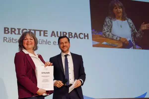 Ehrung für Brigitte Aurbach